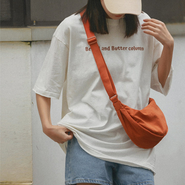 Aliams | Halbmond-Crossbody-Tasche