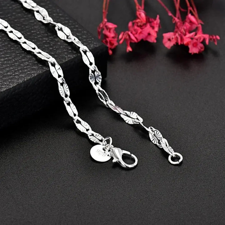Aliams | 925 Sterling Silber 4mm Kette