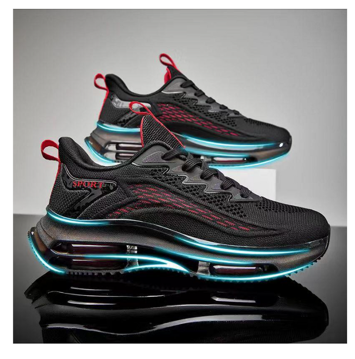 Lässige, atmungsaktive Sneakers mit doppeltem Luftpolster