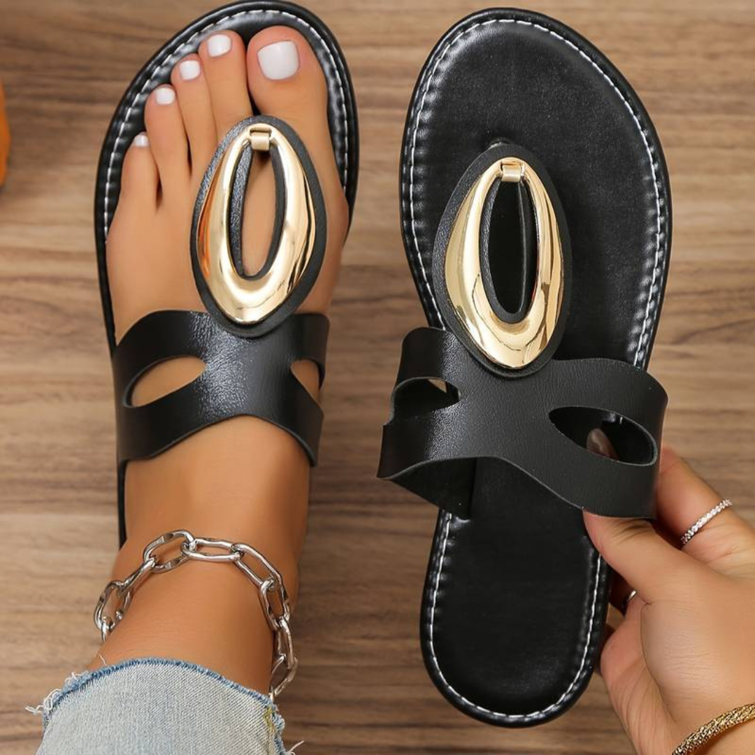 Aliams | Sandalen Flache und leichte Sandalen für den Sommer