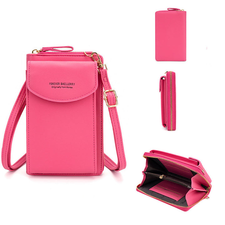 Damen Clutch Geldbörse Mit Handgelenkriemen