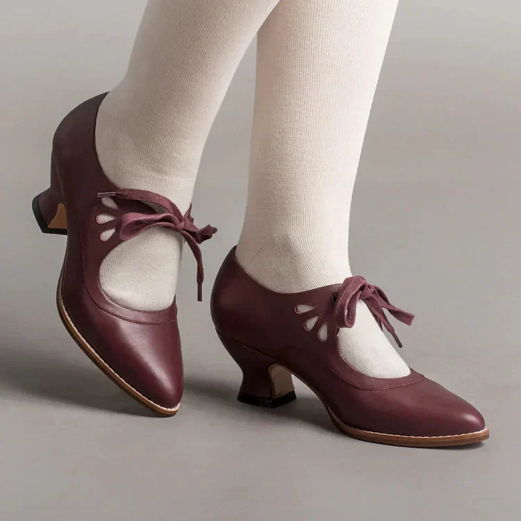 Aliams | Edwardianische Lederschuhe für Damen