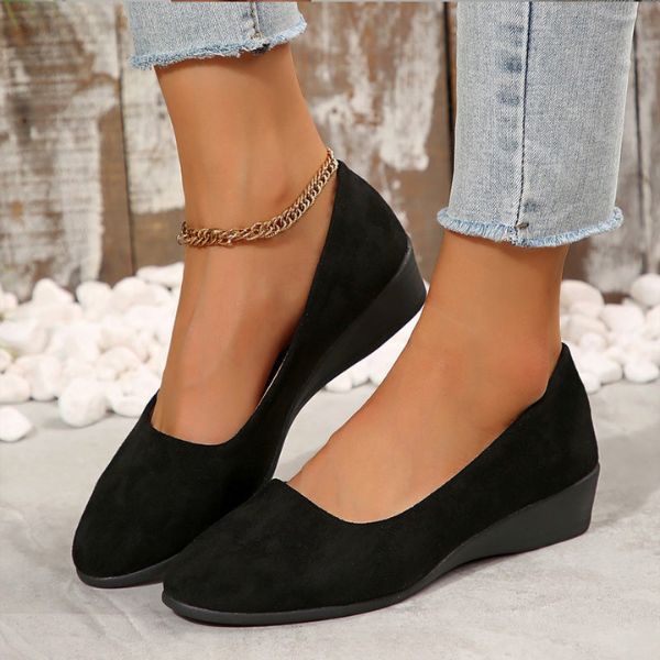 Aliams | Stilvolle Plateauschuhe mit Anti Rutsch Sohle