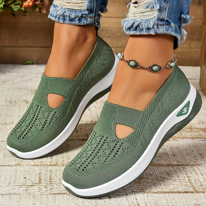 Aliams | Atmungsaktive Orthopädische Slip On Sneakers für Damen