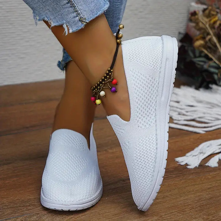 Atmungsaktive Mesh Orthopädische Turnschuhe Casual Slip-On
