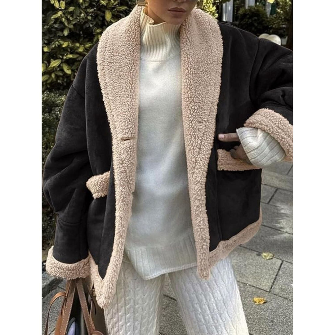 Damen Winterjacke Mit Kragen