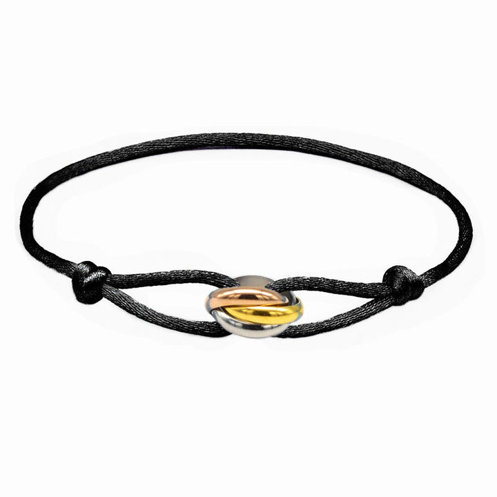 Aliams | Handgefertigtes Paar Edelstahl Diy Tragband