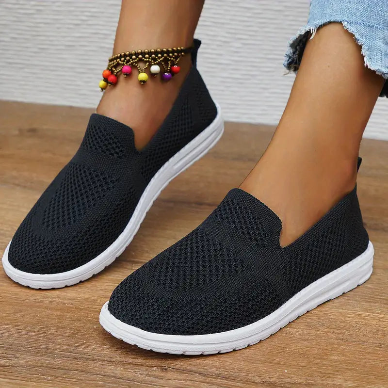 Atmungsaktive Mesh Orthopädische Turnschuhe Casual Slip-On