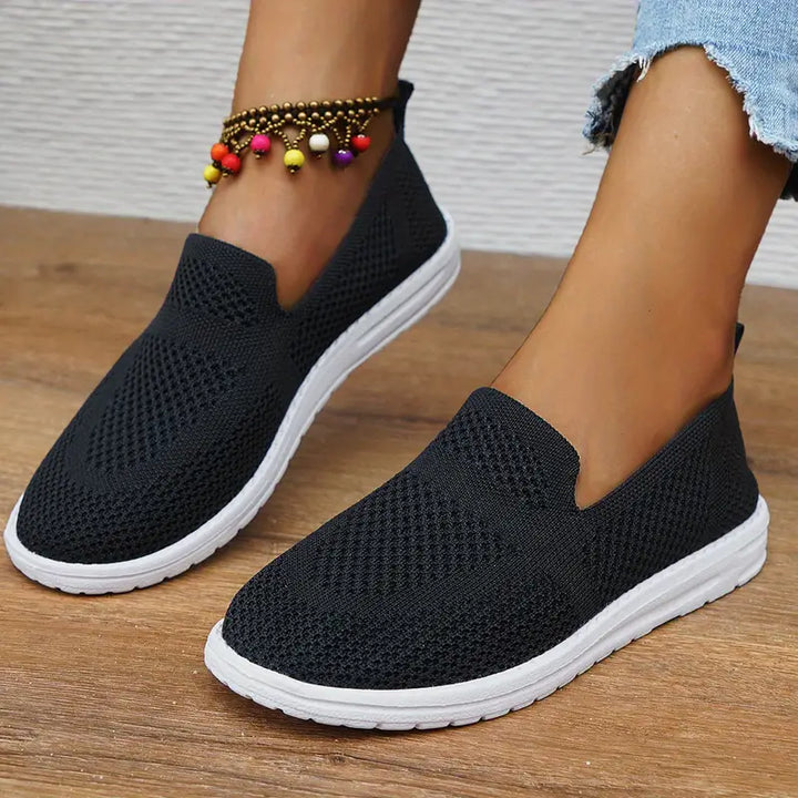 Atmungsaktive Mesh Orthopädische Turnschuhe Casual Slip-On