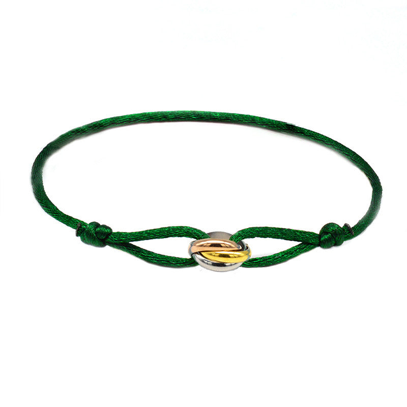 Aliams | Handgefertigtes Paar Edelstahl Diy Tragband