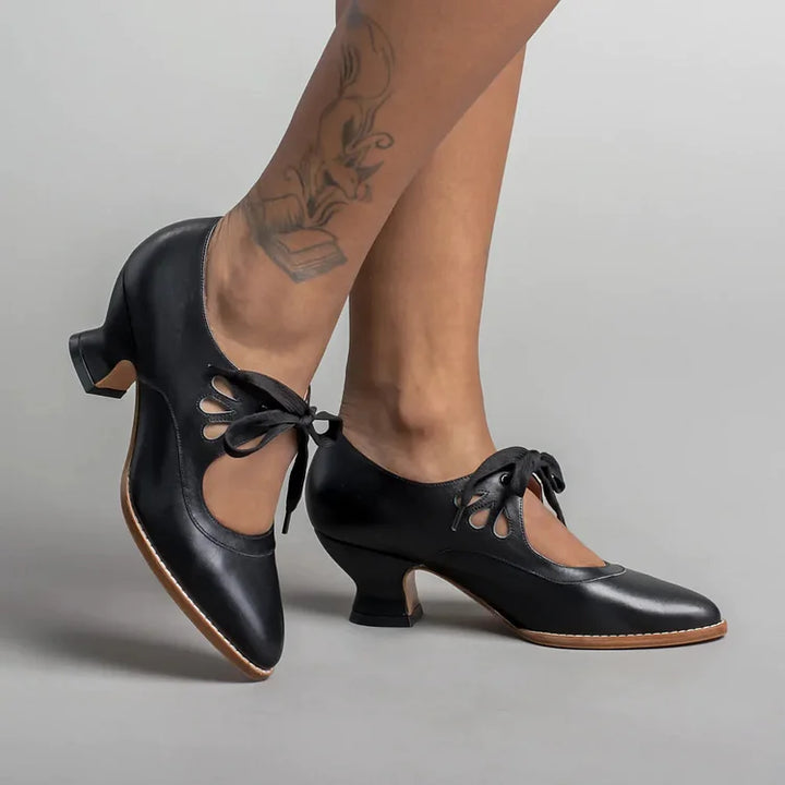 Aliams | Edwardianische Lederschuhe für Damen