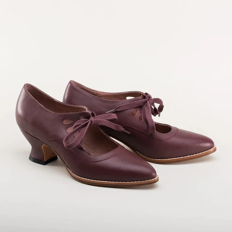 Aliams | Edwardianische Lederschuhe für Damen
