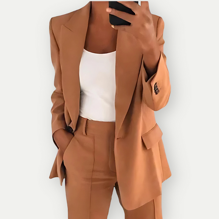 Aliams | Damen Eleganter Blazer Anzug
