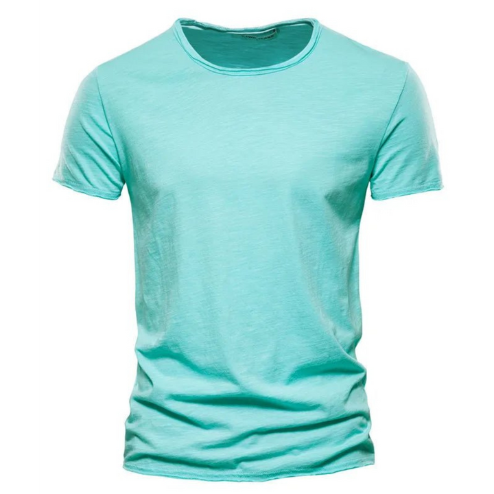 Klassisches T-Shirt für Herren mit Rundhalsausschnitt