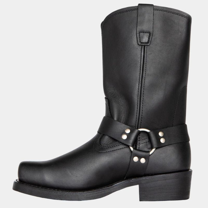 Robuste Cowboystiefel Im Vintage-Look