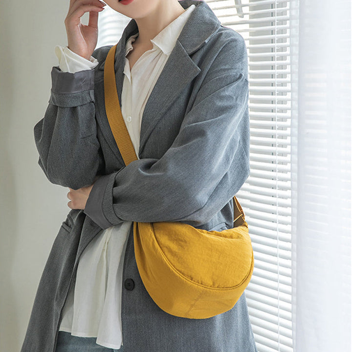 Aliams | Halbmond-Crossbody-Tasche