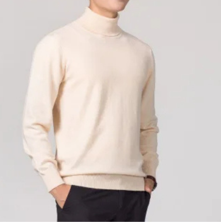 Eleganter Rollkragenpullover Herren | Klassischer Strickpullover
