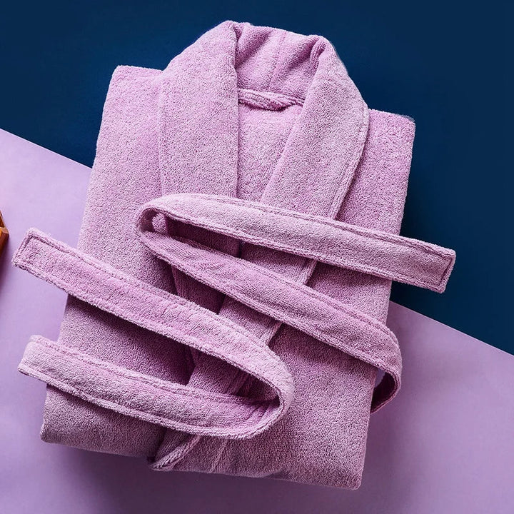 Herren Bademantel Lang Super Weich & Warm