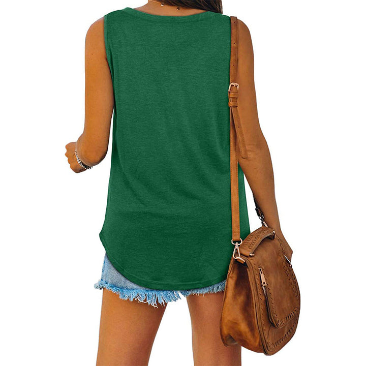 Aliams | Mckayla Jersey V-Ausschnitt Tank-Top