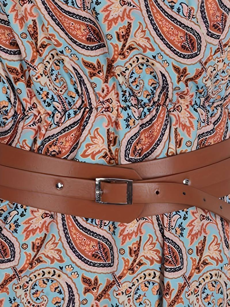 Aliams | Blumiges Maxikleid für Frauen