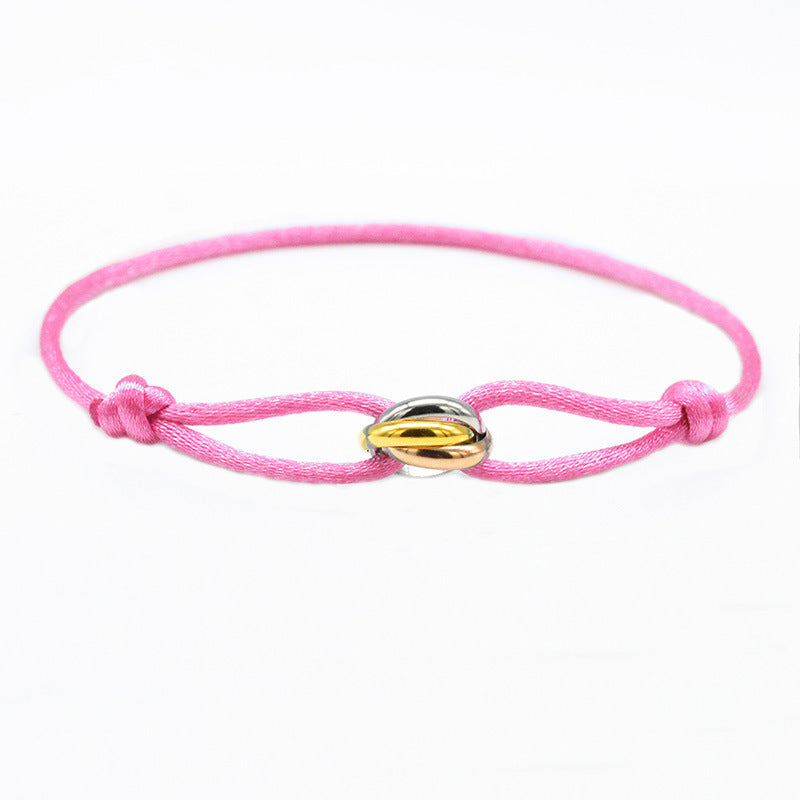 Aliams | Handgefertigtes Paar Edelstahl Diy Tragband