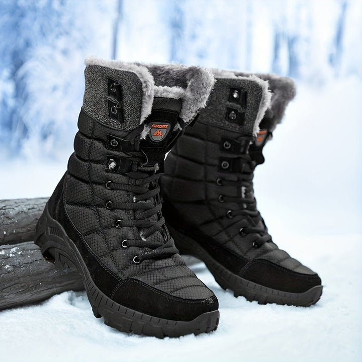 Herren Winterstiefel Klassisch Wetterfest Warm