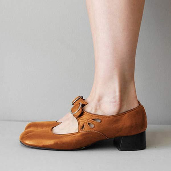 Aliams | Beatrice Keil Leder Orthopädische Schnallensandalen