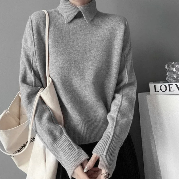 Damen Herbst-Strickpullover - Klassisch & Stilvoll