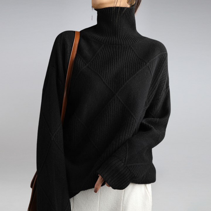Aliams | Kaschmir Rollkragenpullover Pullover mit luxuriösem Touch und atmungsaktiver Wärme
