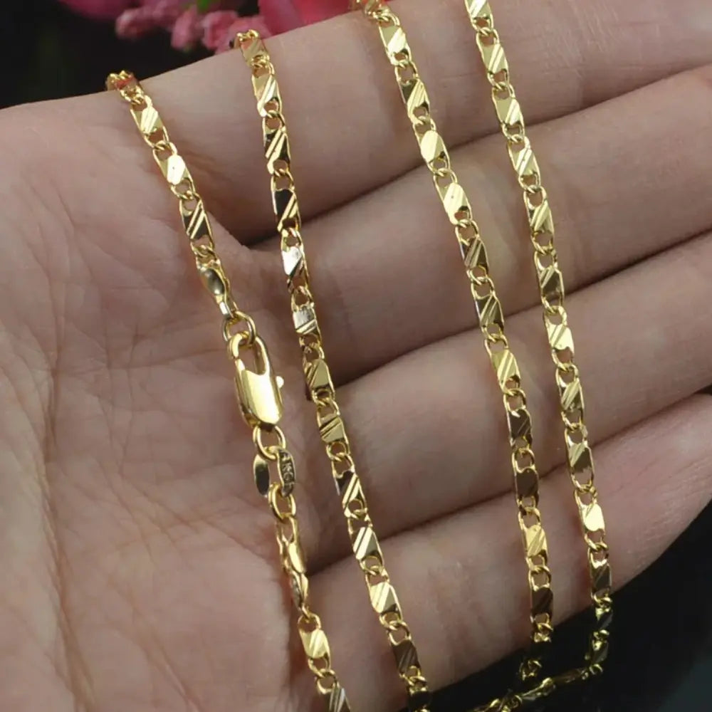 Aliams | Wunderschöne 18K Goldgefüllte Kette