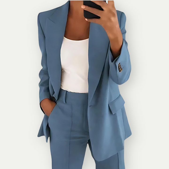 Aliams | Damen Eleganter Blazer Anzug
