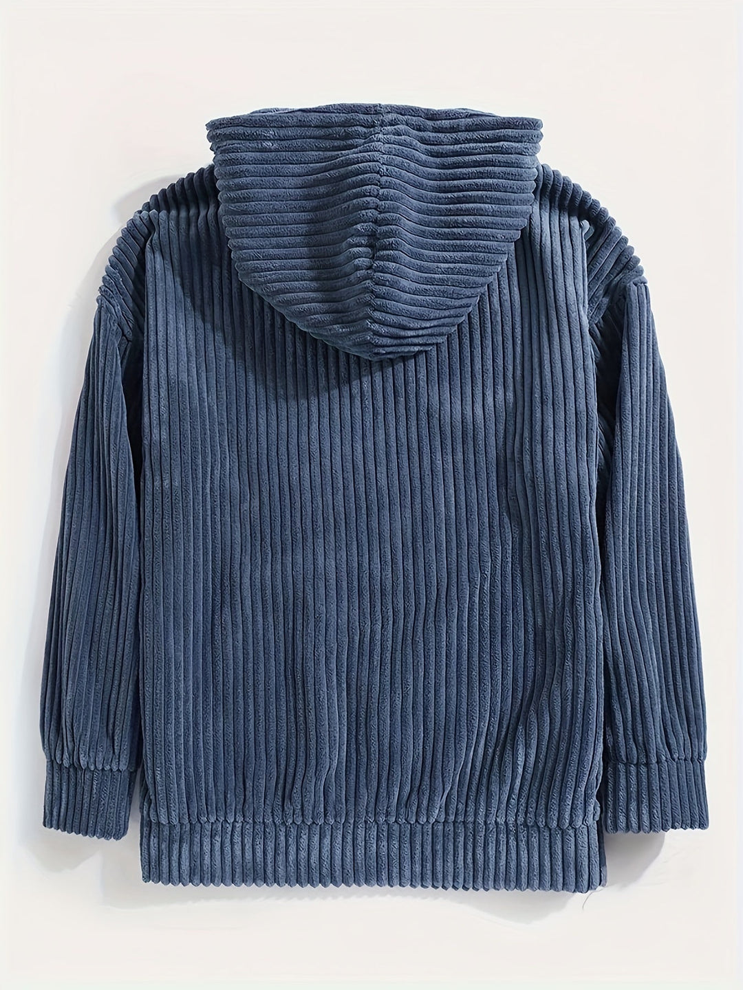 Strukturierter Kapuzenpullover Aus Cord