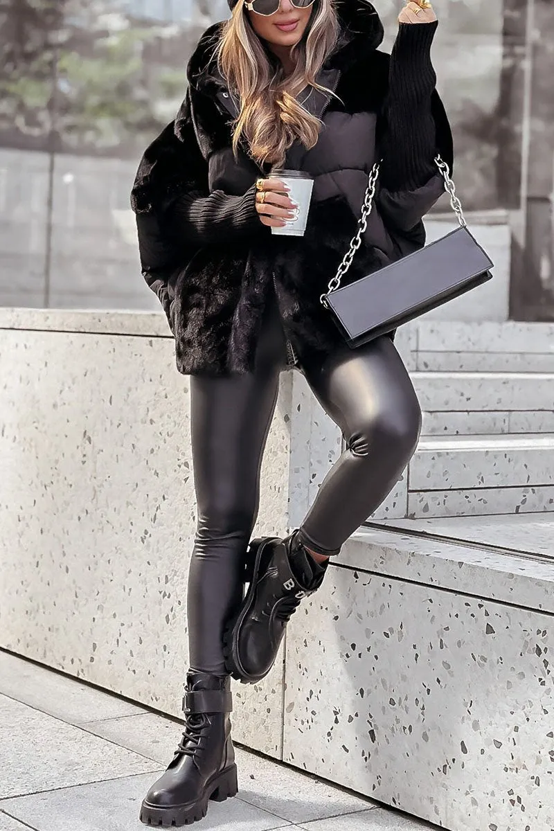 Aliams | Luxuriöse Moderne Bomberjacke mit Kapuze