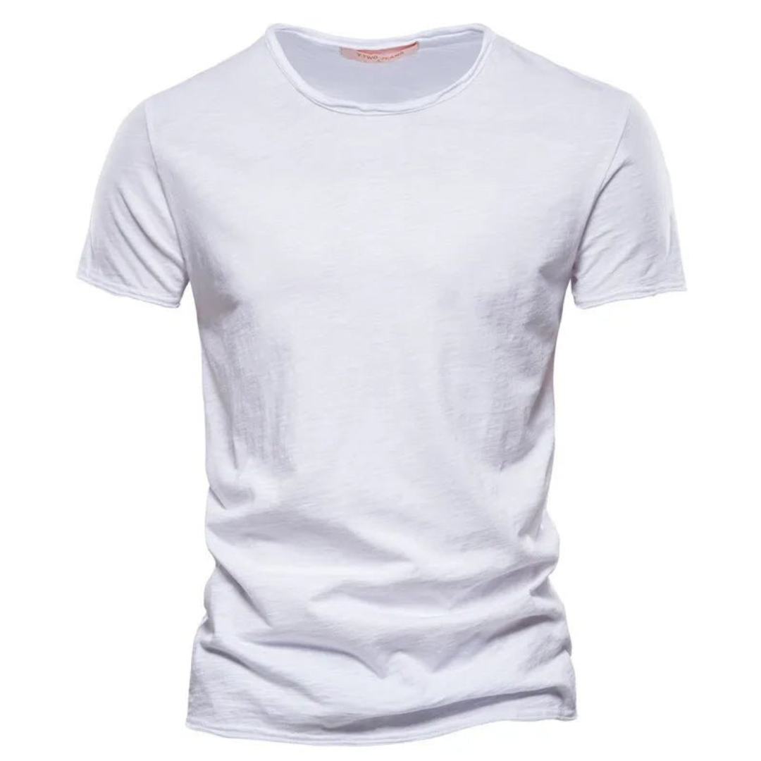 Klassisches T-Shirt für Herren mit Rundhalsausschnitt