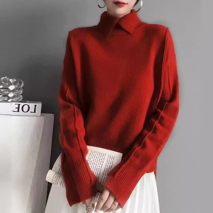 Damen Herbst-Strickpullover - Klassisch & Stilvoll