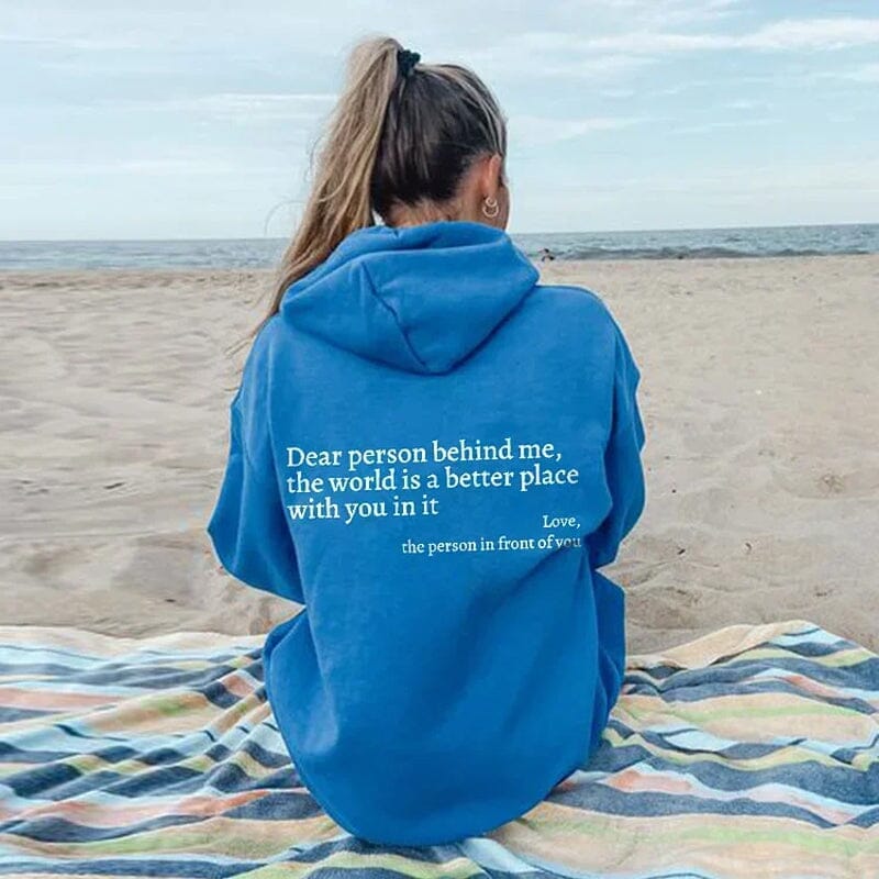 Aliams | "Dear Person Behind Me" Hoodie