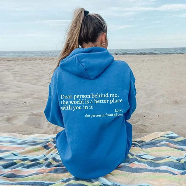 Aliams | "Dear Person Behind Me" Hoodie
