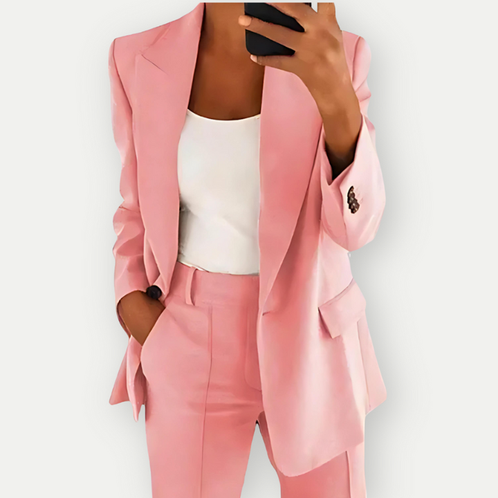 Aliams | Damen Eleganter Blazer Anzug
