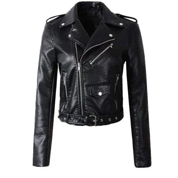 Aliams | Elegante Premium Lederjacke für Damen Luxus und Stil