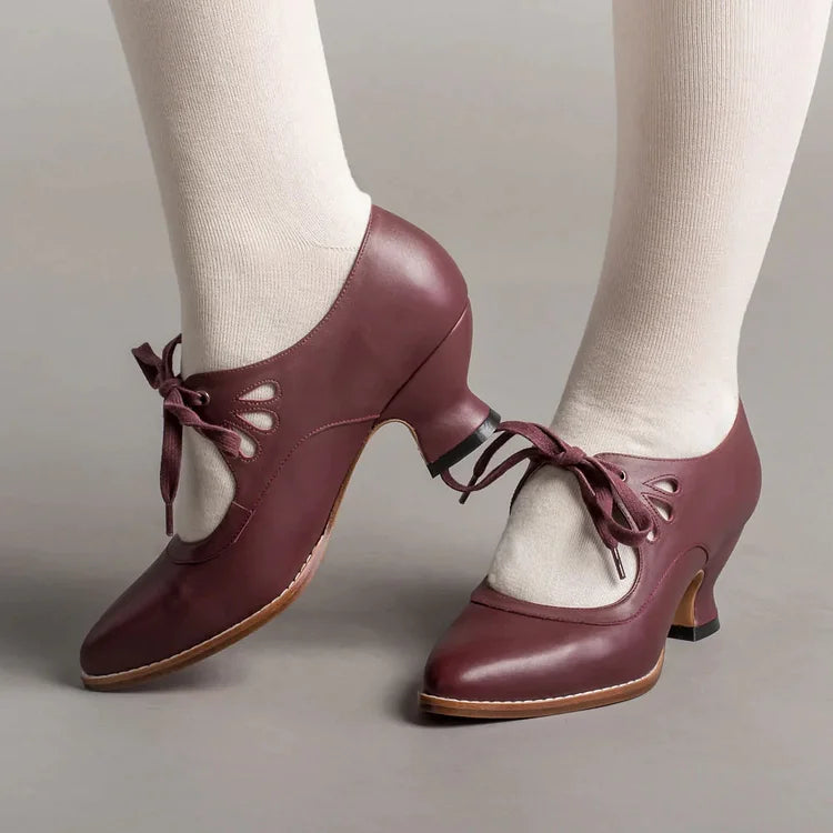 Aliams | Edwardianische Lederschuhe für Damen