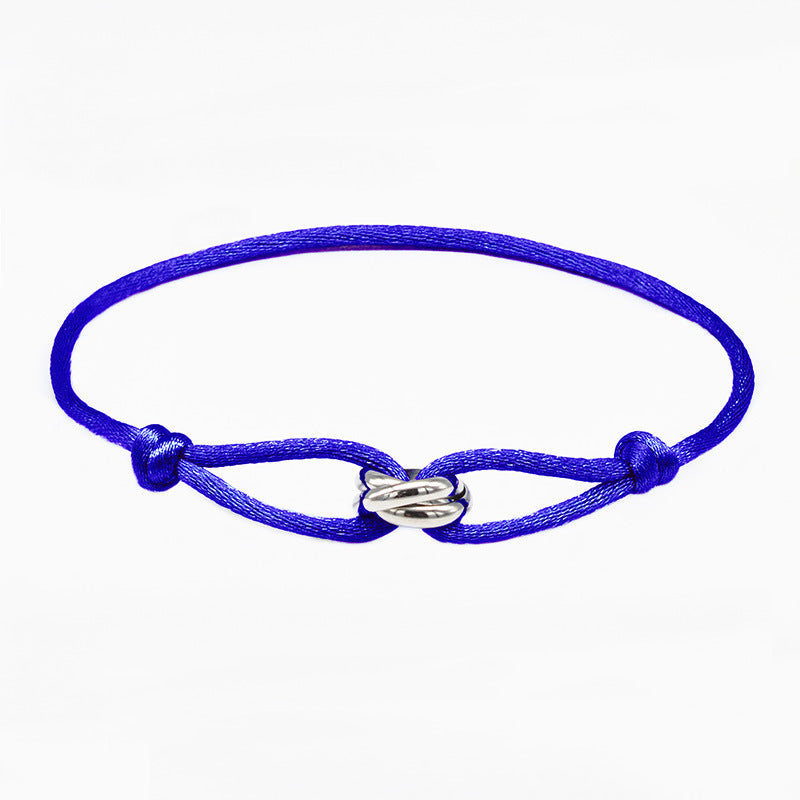 Aliams | Handgefertigtes Paar Edelstahl Diy Tragband