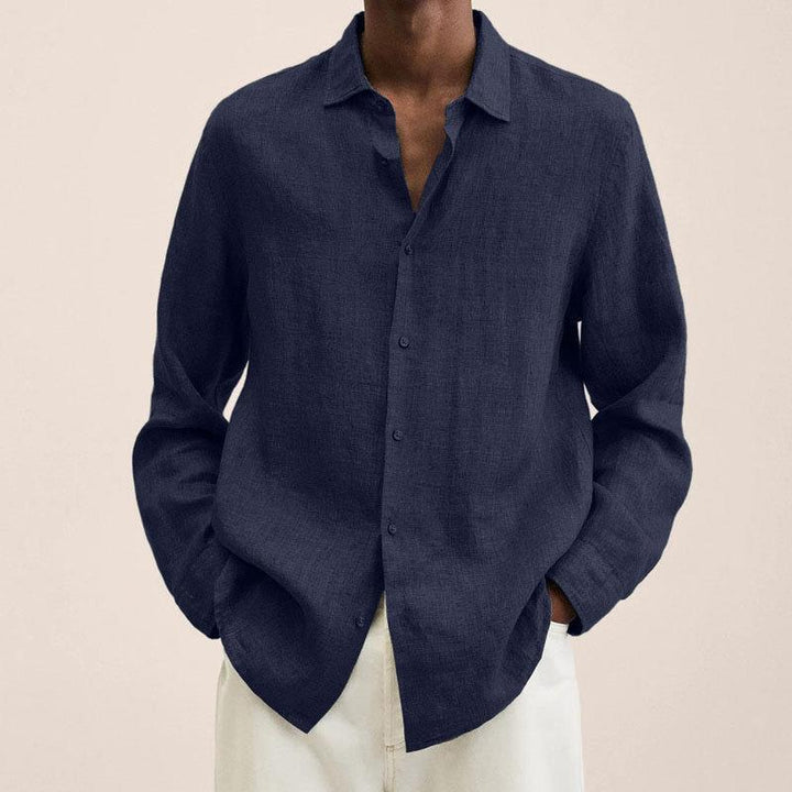 Aliams | Elegantes Leinenhemd für Herren