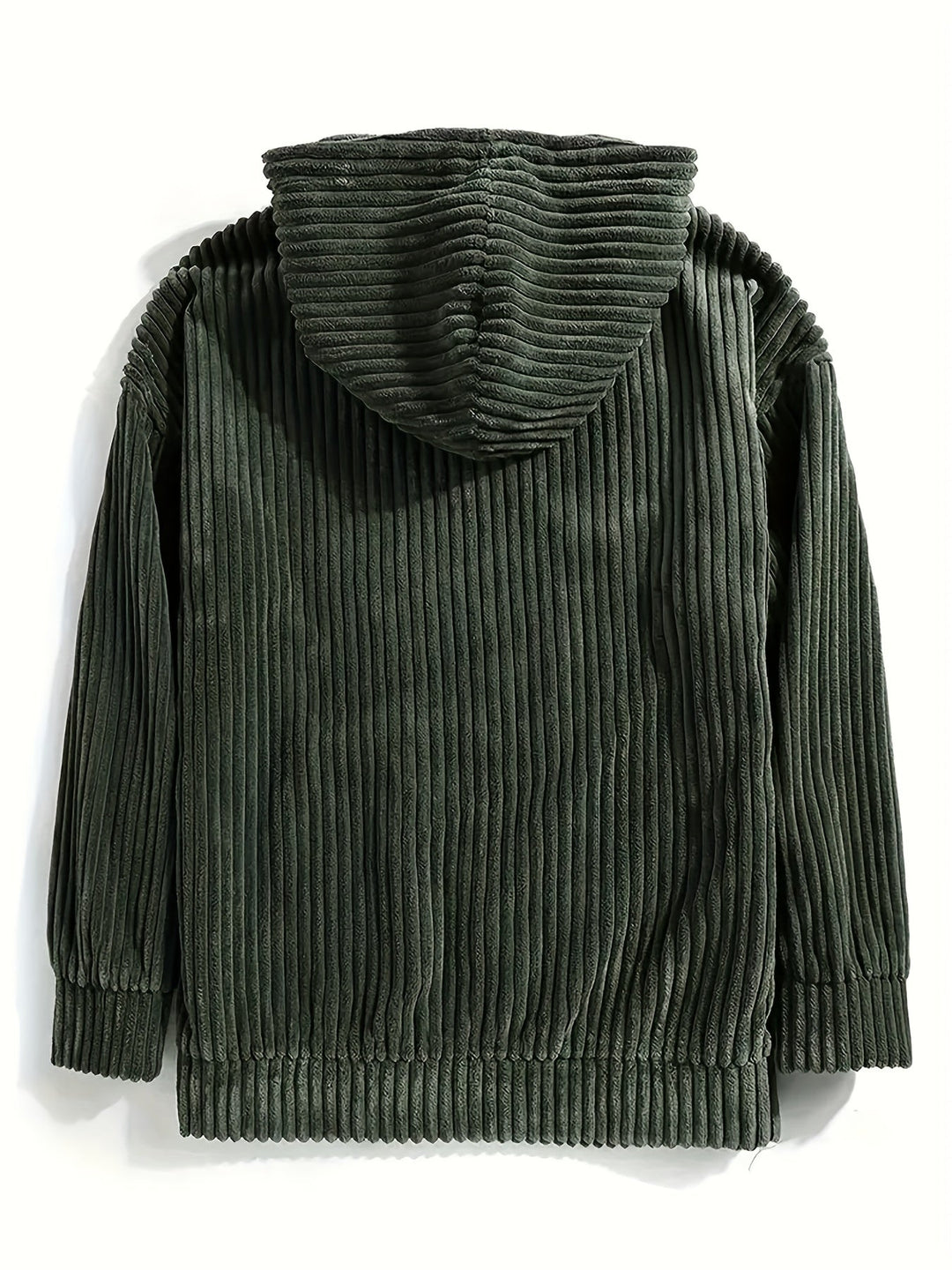 Strukturierter Kapuzenpullover Aus Cord