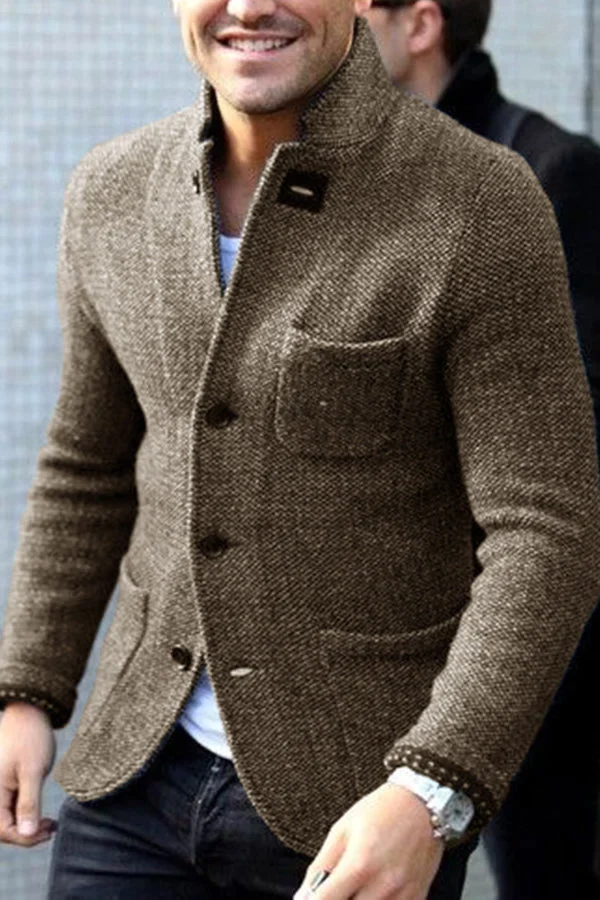Herren Pullover - Eleganter Cardigan Für Männer