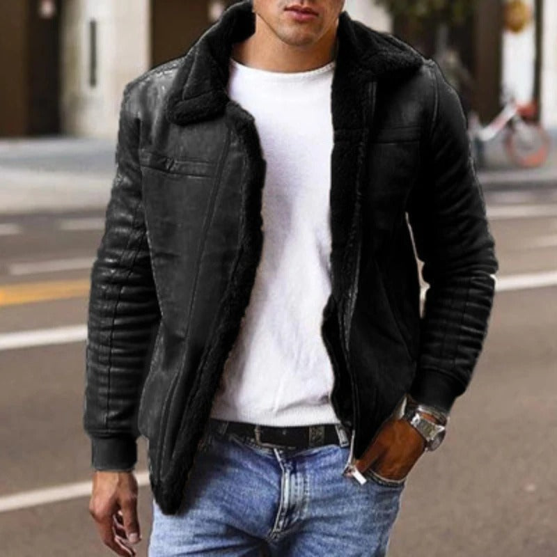 Herren Vintage Bomber Jacke
