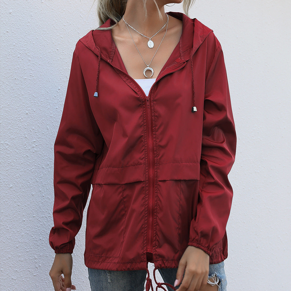 Carresda | Outdoor Zip Hoodie Regenjacke