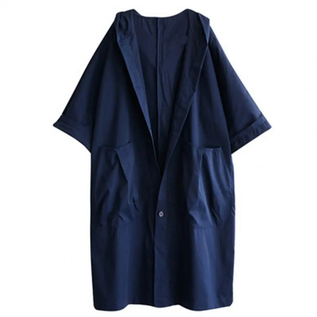 Übergroßer Kapuzen Trenchcoat für Damen – Stilvoll & Praktisch