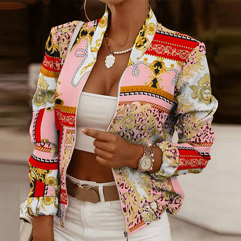 Aliams | Jacke Vintage Elegante Zwischenjacke für Frauen