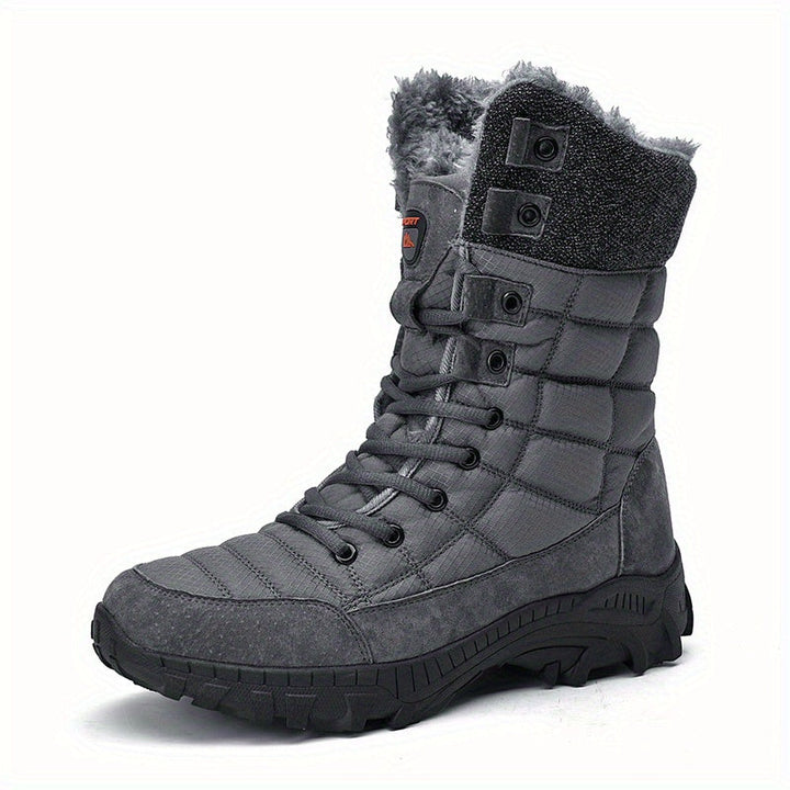 Herren Winterstiefel Klassisch Wetterfest Warm