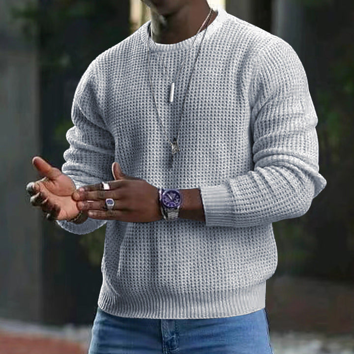 Herren Langarm Pullover - Bequem & Stylisch